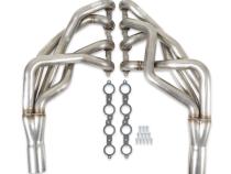 LS Swap Long Tube Headers Stainless GM 1St Gen F &amp;amp; X-Body W, LS Motor Tube Size 1 7, 8 Collector Size 3 Inch Port Shape Round, 304 Stainless Steel Construction Hooker BlackHeart