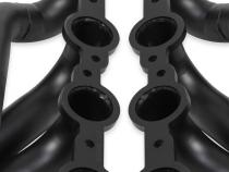 Long Tube Headers Painted 1968-1972 GM A-Body LS Swap, 1-7, 8 X 3 Inch Long Tube Headers, Painted Hooker BlackHeart