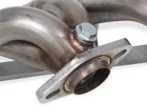 Shorty Headers Fits 2000-2006 Jeep Wrangler Tj L6, 2000-2001 Cherokee, 1999-2004 Grand Cherokee With 4.0L, 1-1, 2 Stainless Steel Shorty Header Natural Finish Hooker BlackHeart
