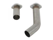 Cat-Back Dual Exhaust System Fits 1998-2002 Camaro, Firebird 5.7L Cat-Back Exhaust 2.5-Inch Dual 409 Stainless Steel Hooker BlackHeart