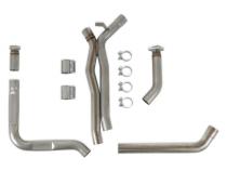Cat-Back Dual Exhaust System Fits 1998-2002 Camaro, Firebird 5.7L Cat-Back Exhaust 2.5-Inch Dual 409 Stainless Steel Hooker BlackHeart