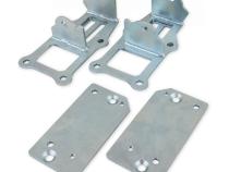 Engine Mount Brackets 1967-1969 Camaro, Firebird And 1968-1972 Nova, Ventura GM Lt-Swap Engine Mounting Brackets Hooker BlackHeart