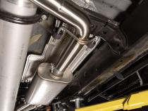 Signature Series Cat-Back Exhaust System Fits 2024-2025 Toyota Tacoma 2.4-Liter, All Wheelbases, Signature Series Dual Out Same Side Cat-Back Exhaust System, 304 Stainless Steel – Moderate Sound Flowmaster