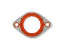 Thermostat Gasket Molded Rubber on Aluminum Carrier Fits 1955-2002 Chevrolet 262-400 Gen I Small Block and 1965-2000 Chevrolet 396-502 Big Block, 1979-1992 Mopar 318/360 LA Small Block and 1992-2003 Mopar 3.9L/5.2L/5.9L Magnum Mr Gasket