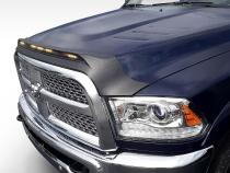 Aeroskin LightShield Hood Shield for 2009-2023 Ram 1500/Dodge Ram 1500 Black AVS
