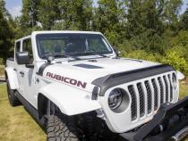 Aeroskin LightShield Hood Shield for 2018-2026 Jeep Wrangler and More Door Black AVS