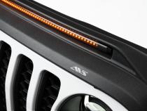 Aeroskin LightShield Hood Shield for 2018-2026 Jeep Wrangler and More Door Black AVS