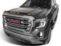 Aeroskin Lightshield Color-Match Hood Protector for 2022-2026 GMC Sierra 1500 Quicksilver Metallic AVS