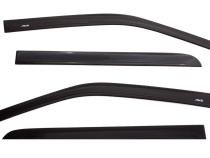 Ventvisor Deflector for 2019-2026 Ford Ranger Matte Black Low Profile Outside Mount 4 Piece AVS