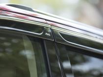 Ventvisor Deflector for 2019-2025 Cadillac Xt4 Smoke w/Chrome Trim Low Profile 4 Piece AVS
