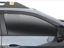 Ventvisor Deflector Low Profile Side Window for 2020-2025 Subaru Outback Smoke w/Chrome Trim Low Profile 4 Piece AVS