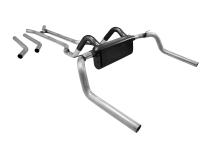 American Thunder Crossmember-Back Exhaust System Fits 1967-1974 Chevrolet Camaro, Pontiac Firebird With V8 Engine 2.50 Inch Stainless Steel Moderate Sound Flowmaster