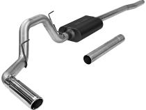 Force Ii Cat-Back Exhaust System Fits 2004-2008 Ford F-150 &amp;amp; Lincoln Mark Lt Trucks With 4.6L Or 5.4L Engine Mild Sound Flowmaster