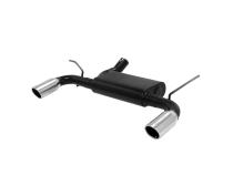 Force Ii Axle-Back Exhaust System 2012-2018 Jeep Wrangler Jk With 3.6L Engine Fits 2Dr And 4 Dr Models Moderate Sound Flowmaster