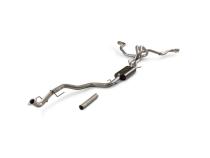 American Thunder Cat-Back Exhaust System Fits 2024-2025 Toyota Tacoma 2.4-Liter, All Wheelbases, American Thunder Dual Out Rear Or Side Exit, Cat-Back Exhaust System, Stainless Steel – Aggressive To Moderate Sound Flowmaster