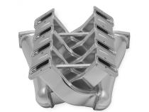 Fabricated Intake Manifold Dual Plenum 92Mm Ls1/2/6, Rail Kit Dual Plenum Inch Intake Manifold 92Mm Throttle Body Bore For GM Ls1/2/6 Engines (Includes Installation Kit, And Fuel Rail Kit) Silver Finish Sniper EFI