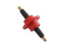 MSD Firewall Feed Thru, Red The Firewall Feed-Thru Provides 1/2 Inch Of Insulation To Ensure That The Coil Spark Reaches The Distributor MSD Ignition