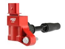 MSD Ignition Coil Blaster Series GM 4-Cyl Engines Red 2013-Present GM Vehicles 2.0L Turbo/2.5L Non-Turbo 4-Cylinder MSD Ignition