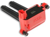 MSD Blaster Ignition Coil Gen Iii Hemi 05-24 Red Single 5.7/6.1/6.2/6.4 2005-2024 Hemi 5.7L/6.1L/6.2L/6.4L MSD Ignition