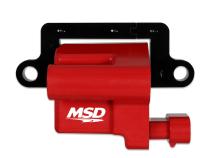 MSD Ignition Coil GM LS Blaster Series L-Series Truck Engine Red 1999-2007 GM L-Series Truck Engines 12558693/19355500 Replacement MSD Ignition