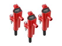 MSD Ignition Coil Blaster Chrysler 3.7L Red 3-Pack 2009-2013 Dodge/Jeep/Ram 3.7L V6 MSD Ignition