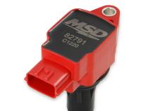 MSD Ignition Coil Blaster Series Fits Nissan/Infiniti 3.5L Red 6-Pack Fits Nissan 2007-2020 350Z/Altima/Maxima/Murano/Pathfinder/Quest Infiniti 2008-2020 G25 2.5L/Ex35/Fx35/G35/Jx35/M35/M35H/Q50/Q70/Qx60 3.5L Engine MSD Ignition