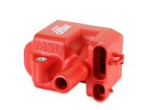 MSD Ignition Coil Pro Power Series GM LS1/Ls6 Engines Red 8-Pack 1997-2004 GM Cars W/Vin G/S 1998-2006 GM Trucks W/Vin E/D (8Th Digit) Additional 2-Pin Connector MSD Ignition