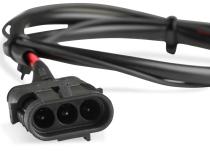 MSD Black Distributor, Ford, 351C-460, Ready-To-Run, Steel Gear MSD'S Black Distributor With Small Diameter Cap And Ready To Run W/Vacuum Advance And Steel Gear, No Ignition Box Needed MSD Ignition