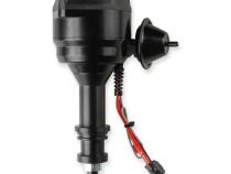 MSD Black Distributor, Ford, 351C-460, Ready-To-Run, Steel Gear MSD'S Black Distributor With Small Diameter Cap And Ready To Run W/Vacuum Advance And Steel Gear, No Ignition Box Needed MSD Ignition