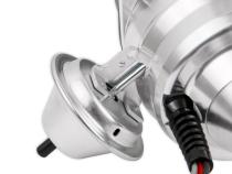 Distributor, Ford 289/302, Ready-To-Run, Black Cap, Steel Gear MSD'S Pro-Billet Distributor With Small Diameter Black Cap And Ready To Run W/Vacuum Advance And Steel Gear, No Ignition Box Needed MSD Ignition