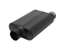 40 Series Delta Flow Chambered Muffler 40 Delta Flow Stainless Steel 3.00 Offset In 3.00 Center Out Aggressive Sound Flowmaster