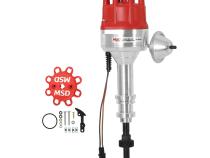 Ford 351W Street Pro-Billet W/Steel Gear The Street Models Share The Same Features As The Small Diameter Models, Plus Feature A Vacuum Advance MSD Ignition
