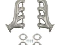 LS Swap Exhaust Manifolds Stainless Steel Natural Cast Multi-Fit 2.50 In. Outlet Gen III, Gen Iv Chevrolet LS Engine Hooker BlackHeart