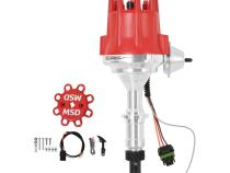 Pontiac V8 Ready-To-Run Distributor Fits 326, 350, 389, 400, 421, 428, And 455 Pontiac. Ready-To-Run Distributors Include A Built-In Ignition Module. No MSD Ignition Control Required. Includes A Rev Limiter MSD Ignition