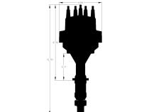 Pontiac V8 Ready-To-Run Distributor Fits 326, 350, 389, 400, 421, 428, And 455 Pontiac. Ready-To-Run Distributors Include A Built-In Ignition Module. No MSD Ignition Control Required. Includes A Rev Limiter MSD Ignition