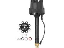MSD Black Chevy V8 Pro-Billet Distributor W/ Locked-Out Timing &amp;amp; Bronze Gear For Your Ford, Chevy Or Chrysler Must Be Used With MSD 6, 7, Or 8-Series Ignition MSD Ignition