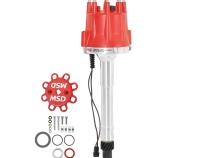 Chevy V8 W/Slip Collar Distributor For Taller Blocks Or Decked Heads. Must Be Used With An MSD 6, 7 Or 8-Series Ignition MSD Ignition