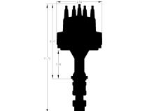 Oldsmobile V8 350-455 Distributor Fits Olds 260, 307, 330, 350, 400, 403, 425 And 455. Must Be Used With An MSD 6, 7 Or 8-Series Ignition MSD Ignition