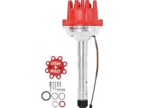 Chevy Pro-Billet Small Diameter V8 Distributor If You Need Clearance From All Sides, This Is Your Best Bet. Must Be Used With An MSD 6, 7 Or 8-Series Ignition MSD Ignition