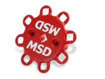 MSD Distributor Ford 289-302, Billet, Small Cap, Steel Gear MSD'S Pro-Billet Small Diameter Distributor W/Red Cap And Steel Gear, Requires The Use Of MSD 6, 7, 8 Series Ignition MSD Ignition