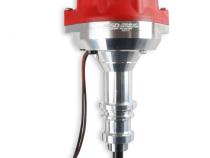 MSD Distributor Ford 289-302, Billet, Small Cap, Steel Gear MSD'S Pro-Billet Small Diameter Distributor W/Red Cap And Steel Gear, Requires The Use Of MSD 6, 7, 8 Series Ignition MSD Ignition