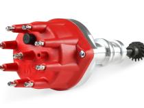 MSD Distributor Ford 289-302, Billet, Small Cap, Steel Gear MSD'S Pro-Billet Small Diameter Distributor W/Red Cap And Steel Gear, Requires The Use Of MSD 6, 7, 8 Series Ignition MSD Ignition