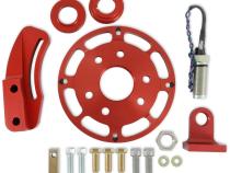 MSD Crank Trigger Wheel Kit Flying Magnet Sbc 6.25 In. Small Block Chevy Use With MSD 6/7/8 Series Ignition Red MSD Ignition