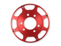 MSD Crank Trigger Wheel Kit Flying Magnet Hall-Effect Sbc 7 In. Small Block Chevy Crank Trigger Kit 7 In. Wheel/Hall-Effect Sensor/Adjustable Timing Pointer Red MSD Ignition