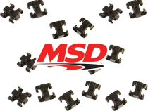MSD Dual Plug Wire Separators, Set Of 16, For Sleeved 8-8.5Mm Wires Tidy Up Your Engine Bay With MSD Dual Plug Wire Separators MSD Ignition
