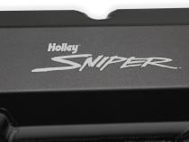 Valve Cover Fabricated Aluminum Ford Fe Tall Black Finish 1958-1976 Ford Fe 332-428 Cubic Inch Short Bolt Sniper EFI