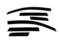 Ventvisor Deflector for 2020-2025 Lincoln Aviator Smoke Low Profile Outside Mount 6 pc. AVS