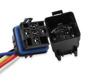 MSD Spst Relay W/Socket Harness The Spst Waterproof High Current Relay Is Rated At 30 Amps With An Input Voltage Of 12 Volts Dc, Supplied With Socket Harness MSD Ignition
