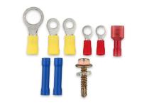 Electric Fan Harn./Relay Kit 195 Deg-30A Temperature Controlled Cooling Fan Harness &amp;amp; Relay Kit W/ 195 Degree Temperature Switch. 30 Amp Relay And Circuit Breaker MSD Ignition