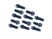 Header Bolts -3/8-16 x 1 Inch Hex Head Black Oxide Fits AMC 290-401, Chevrolet Small Block 262-400, Chrysler 383-440 except Hemi, Pontiac 326-455, Oldsmobile 330-455 Mr Gasket
